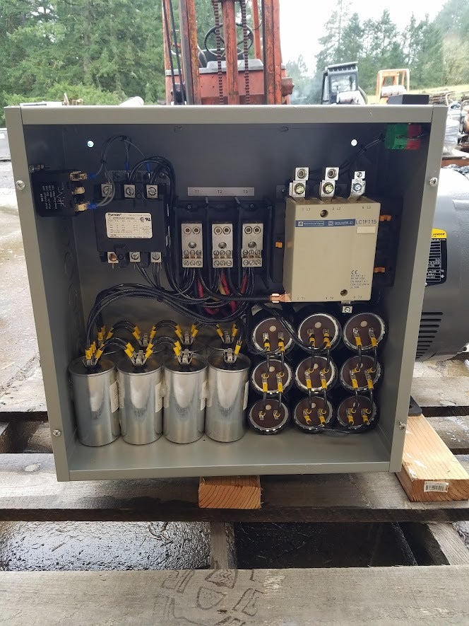 100HP Cnc Balanced 3 Phase Rotary Converter Panel Croman Converters